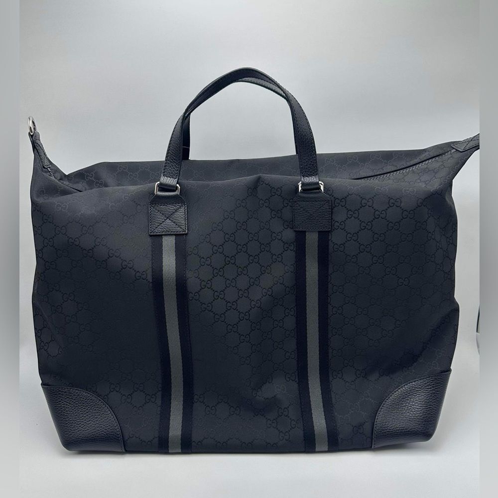Gucci GG Guccissima XL Travel Duffle Luggage Bag 449180