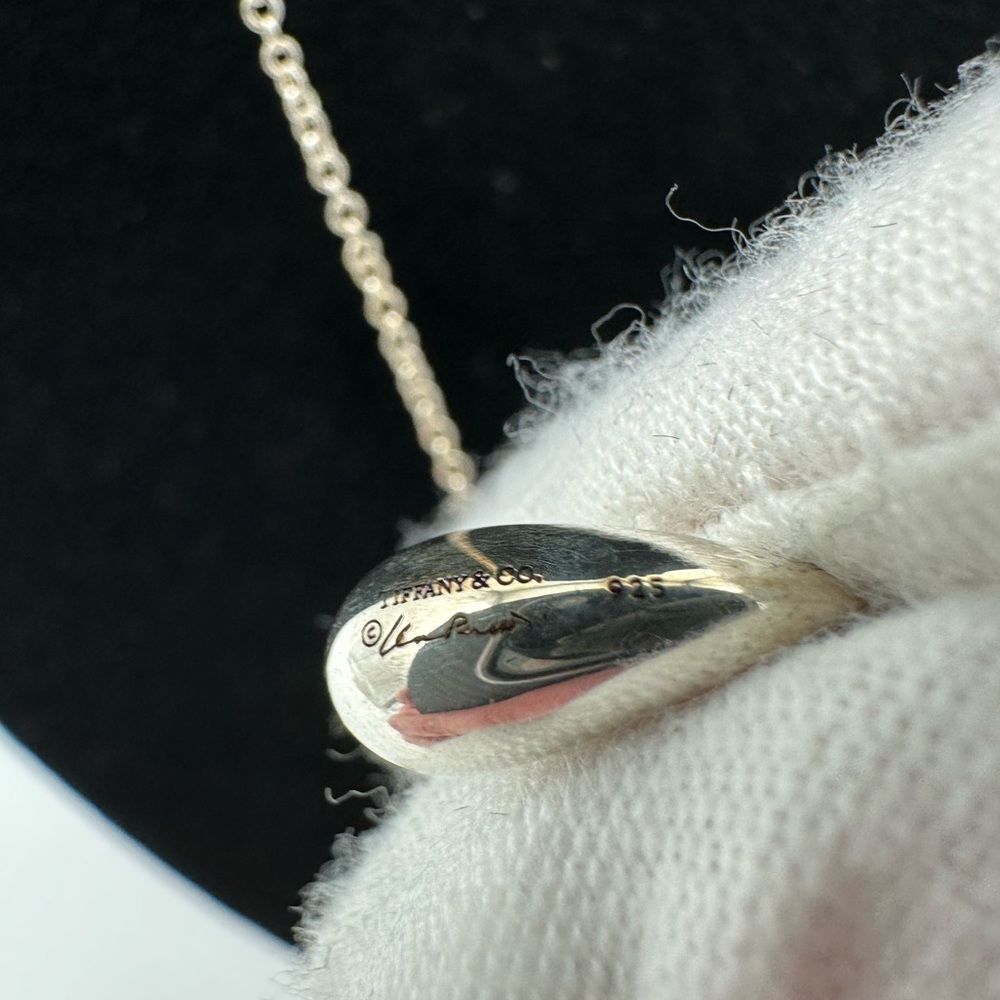 Tiffany & Co. Elsa Peretti Teardrop Pendant Necklace