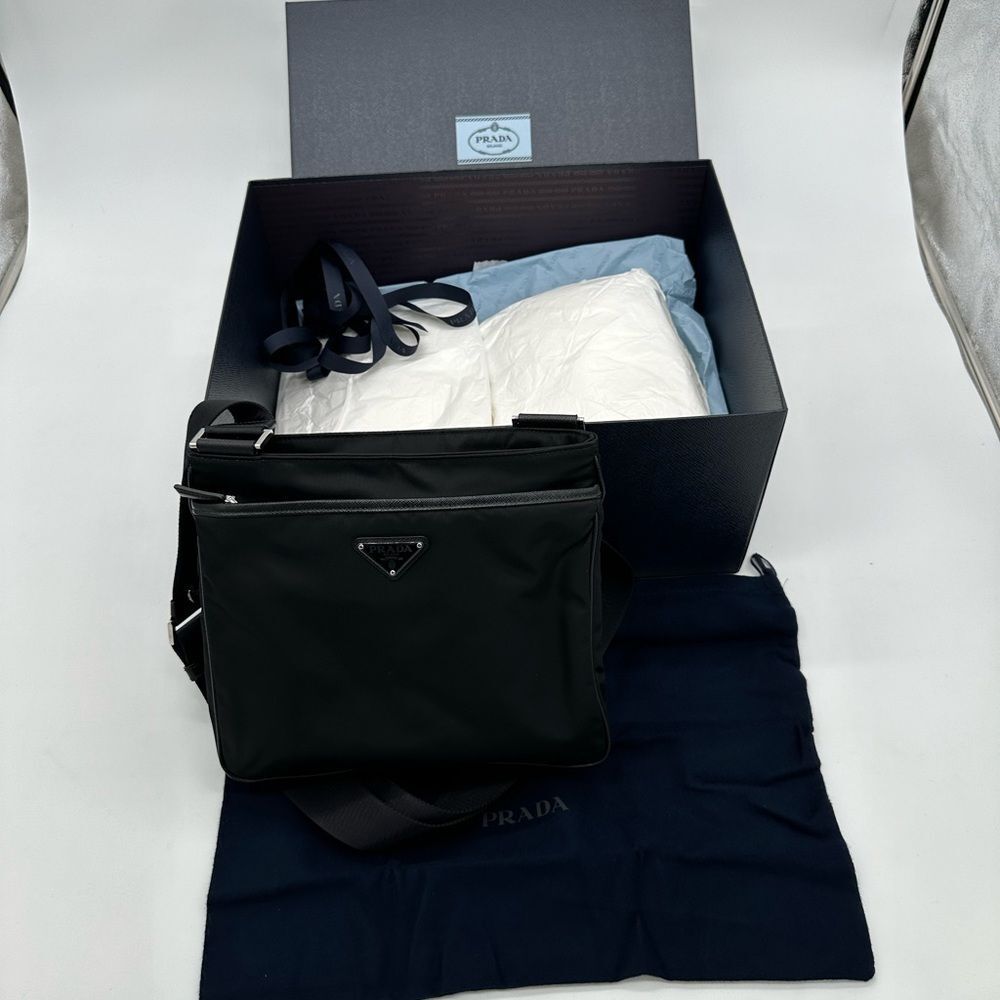 Prada Re-Nylon and Saffiano Shoulder Bag EXCELLENT CONDITION