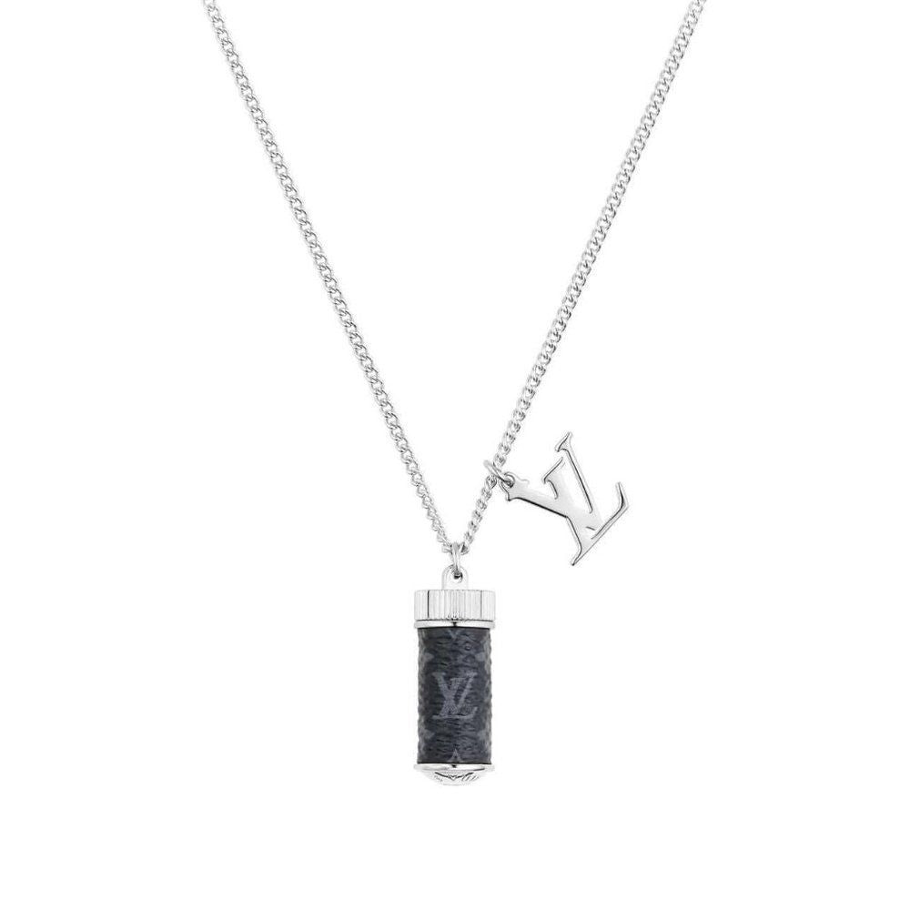 Louis Vuitton Capsule and LV logo necklace statement piece