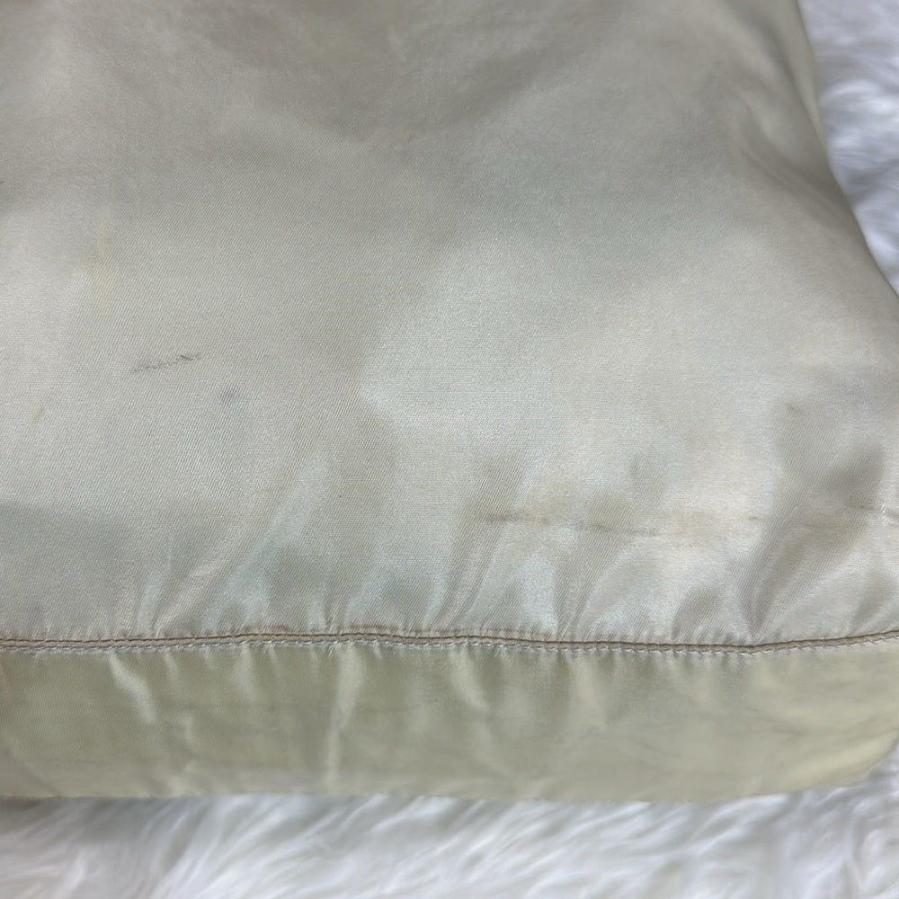 Cream Prada shoulder bag, 100% AUTHENTIC
