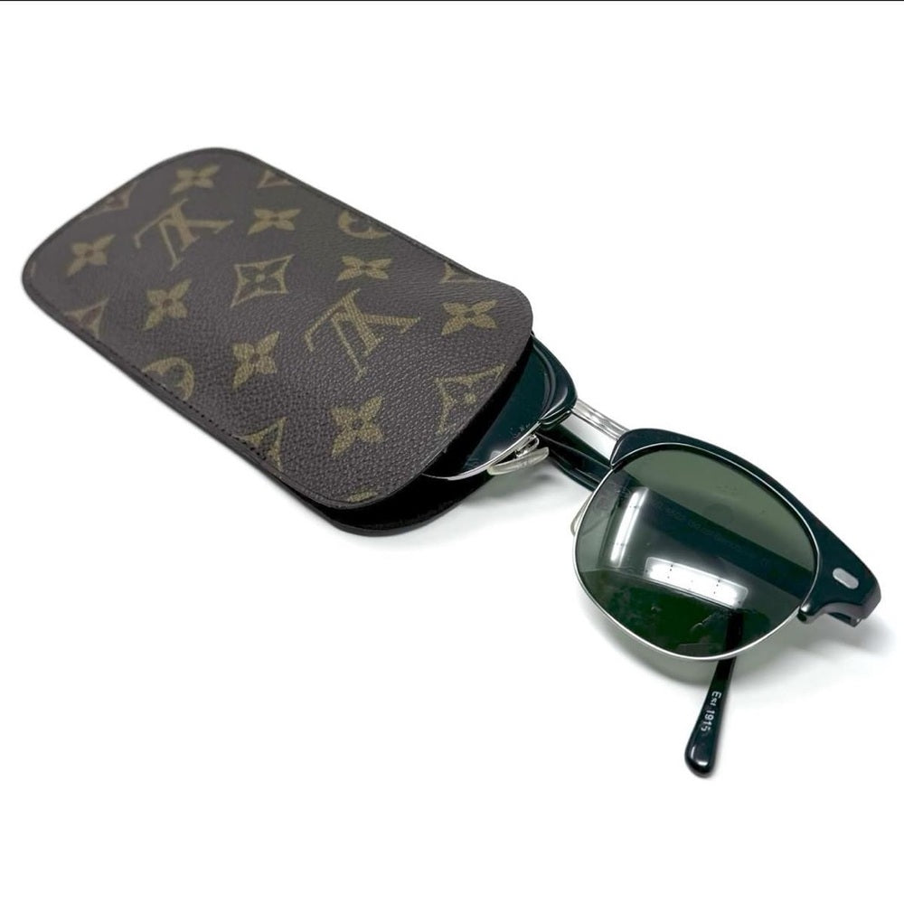 Authentic Louis Vuitton Vintage Monogram Large Sunglasses Case!!! RARE!