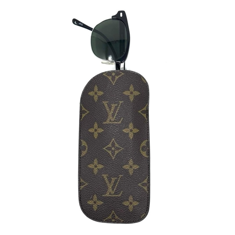 Authentic Louis Vuitton Vintage Monogram Large Sunglasses Case!!! RARE!