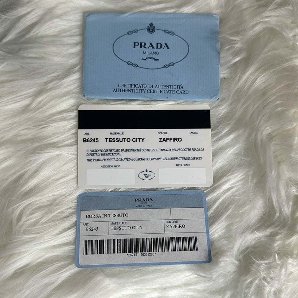 COPY - Authentic Prada Tessuto City bag