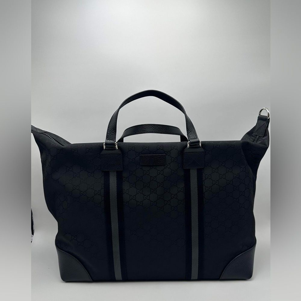 Gucci GG Guccissima XL Travel Duffle Luggage Bag 449180