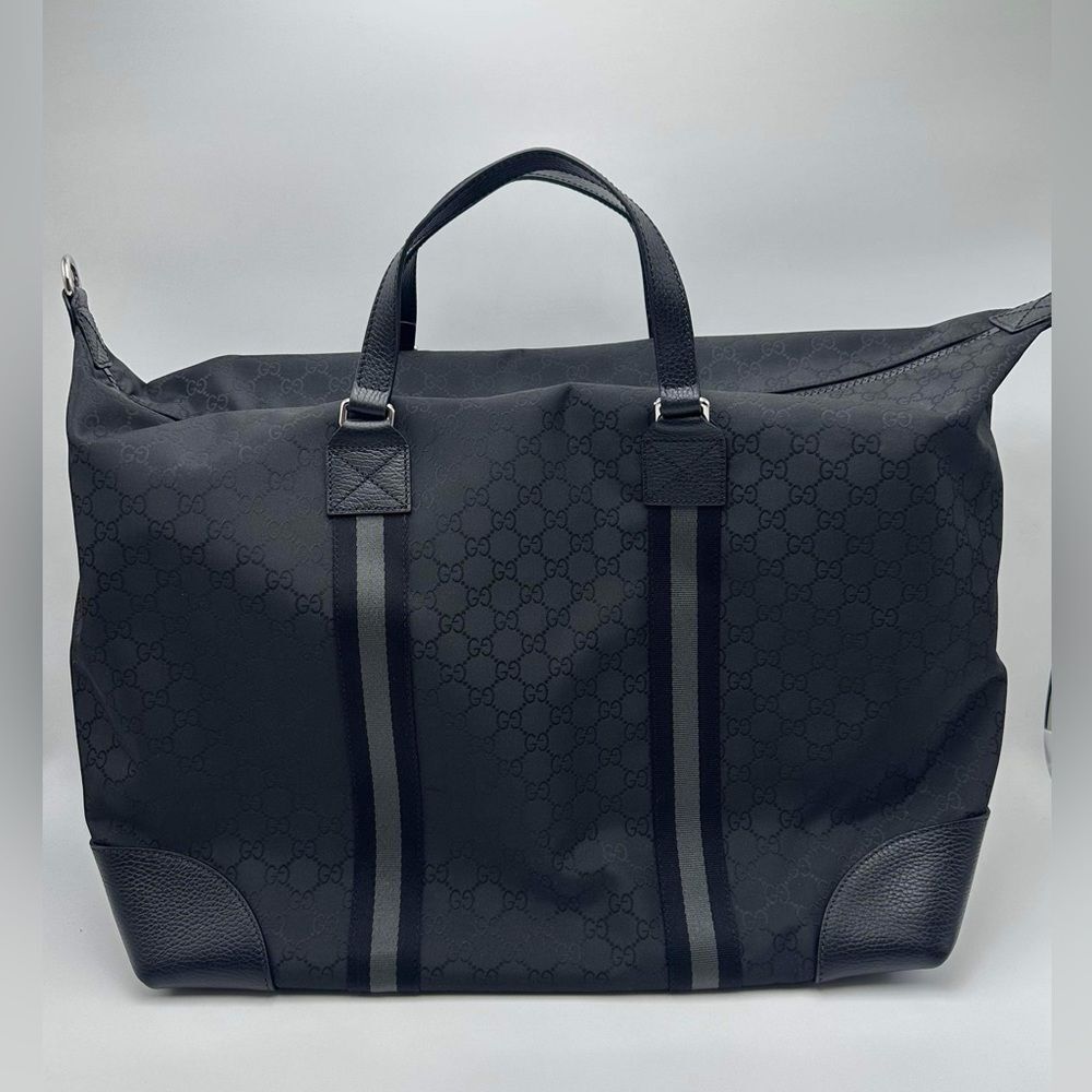 Gucci GG Guccissima XL Travel Duffle Luggage Bag 449180