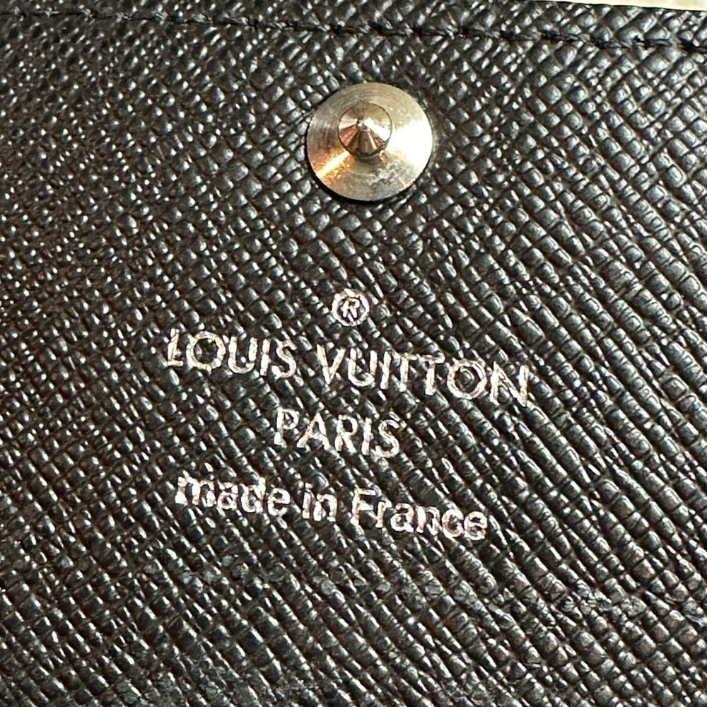 Louis Vuitton damier ebene graphite key holder - barely used with box