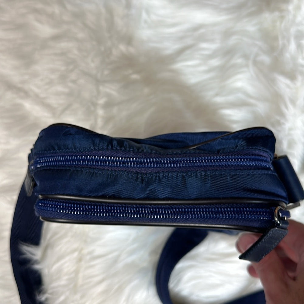 Navy Prada Crossbody